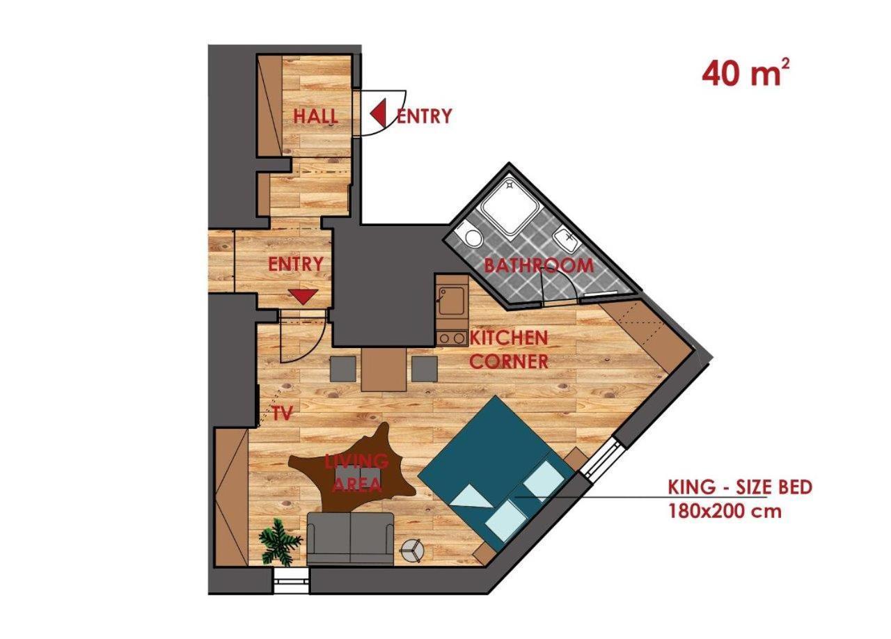 Bohemian Chic 2 Bedroom 2 Bathroom Loft With Hanging Chair ปราก ภายนอก รูปภาพ